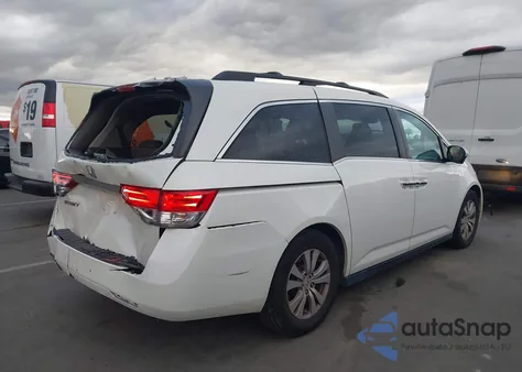 2016 Honda Odyssey Ex-L z USA, uszkodzony, nr VIN 5FNRL5H6XGB062523